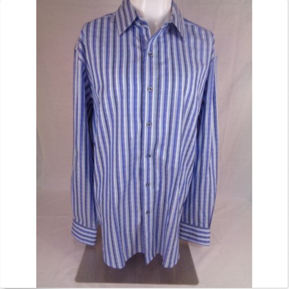 Robert Graham Classic Fit Flip Cuffs Striped XL